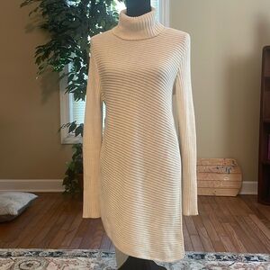 Beautiful Asymmetrical Sweater Dress
